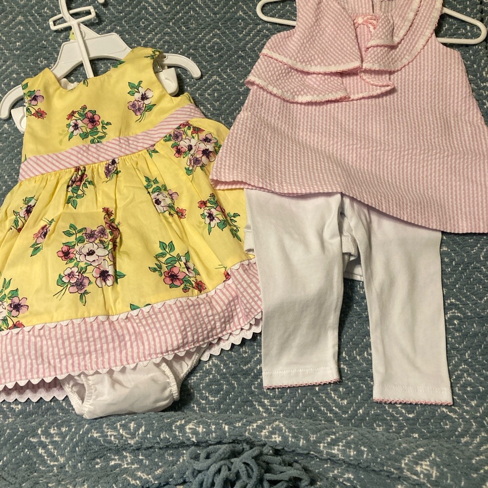 BUNDLE OF BABY GIRLS OUTFITS- Size 6-9 months. - Picture 6 of 13